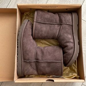 Authentic Uggs Women’s Classic Short in Chocolate (Size 6)